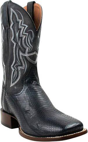 Dan Post Men's Water Snake Exotic Western Boot Broad Square Toe - Dps617 in Kuwait