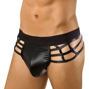 G-String Men's T-Back Briefs Panty Sexy Sexy Pants Thong Pouch Underwear Skimpy Lingerie for Thick Women (Black, L) in Saudi Arabia