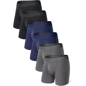 منفصلة الحقيبة المزدوجة ملابس داخلية للرجال الرطوبة فتل الخيزران رايون مريحة عارضة الملاكم ملخصات Multipack 2.0 سلسلة جديدة in Kuwait