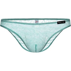 sandbank Men's Sexy Lace Panties Nylon Bikini Underwear Briefs