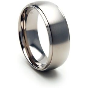 Titanium Ring, Titanium Bands, Men's Rings, Wedding Rings, Jewelry in Saudi Arabia