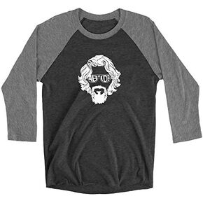 ZJ Designs The Little Dude T-Shirt Lebowski Abide Inspired Baseball Raglan Dude Abides in Kuwait