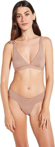 Eberjey Pima - The Stretch Cotton V Thong in Saudi Arabia