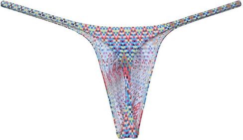 Botmois Men's G-Strings Bikini Underwear Slim Pouch Swim Thong Minimal Coverage Posing Tangas in Kuwait