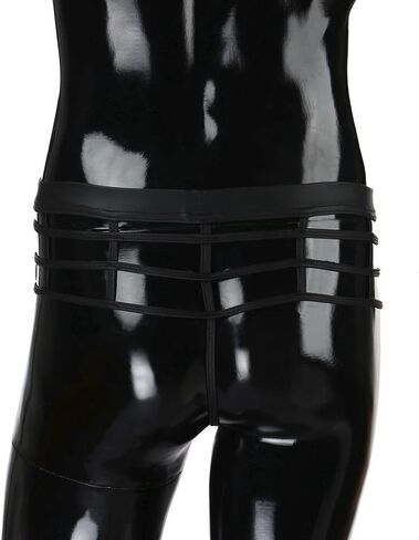 G-String Men's T-Back Briefs Panty Sexy Sexy Pants Thong Pouch Underwear Skimpy Lingerie for Thick Women (Black, L) in Saudi Arabia