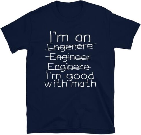 Engineers Good with Math Engineering School T-Shirt in Kuwait