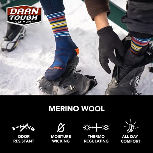 Darn Tough Women's Snowburst OTC Midweight Ski and Snowboard Sock (Style 8028) - in Saudi Arabia