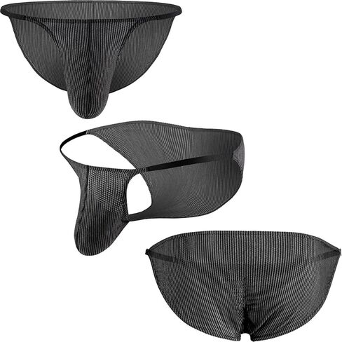 Faringoto Underwear Men Briefs Male Mini Panties Pouch String Low Waist Bikini in Saudi Arabia