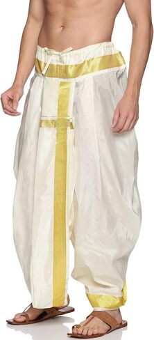 Men's Cream Color Dhoti Pant in Saudi Arabia