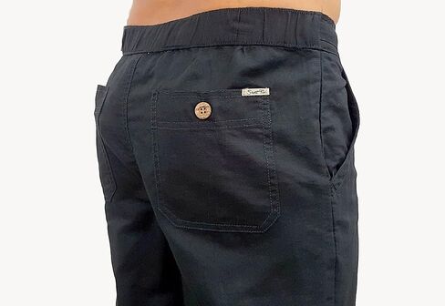 short fin Men's Drawstring Linen Pants in Saudi Arabia
