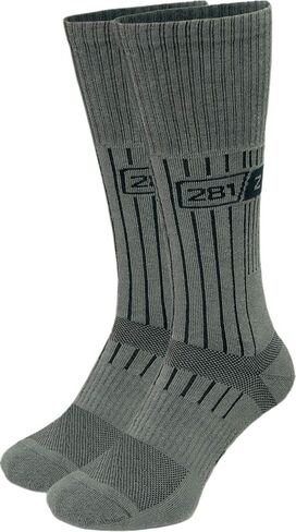 281Z Military Demi Season Breathable Over The Calf Army Uniform Boot Socks (Foliage Green) in Saudi Arabia