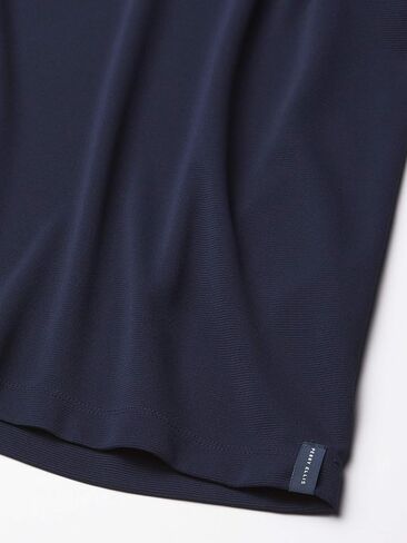 Perry Ellis Men's Short  Ribbed Zip Polo in Saudi Arabia
