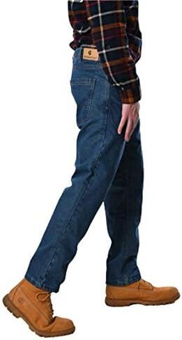 Men's Flannel Lined Jeans in Saudi Arabia