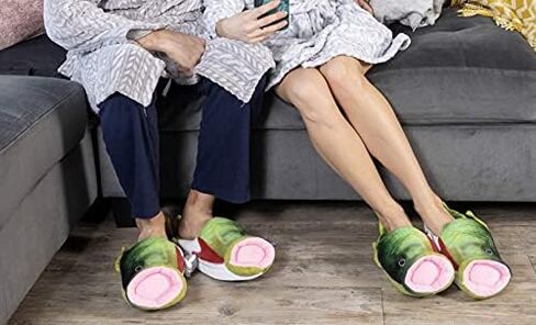 Plush Bass Slippers- Unisex Indoor Shoe, with No Slip Design. Warm and Comfortable Fit for Men, Women & Kids Funny Gift in Saudi Arabia