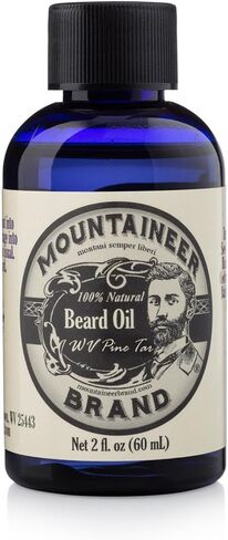 Mountaineer Brand Beard Oil | Natural Beard Oil For Men | Conditions Softens Hydrates Hair | Soothes Dry Itchy Skin | Beard Oil Growth for Men | Grooming Beard Maintenance Treatment | WV Pine Tar 2oz in Saudi Arabia