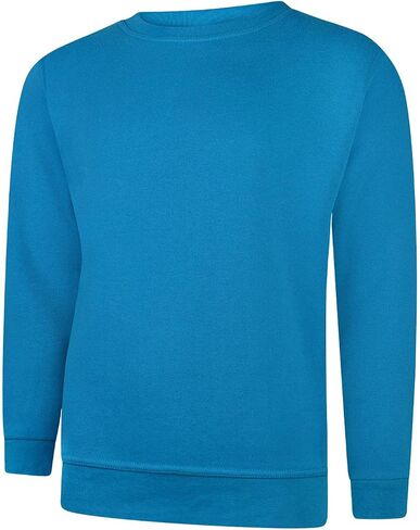 Mens Set in Classic Sweater Womens Long Sleeve Crew Neck Jumper Casual Sweatshirt in Saudi Arabia
