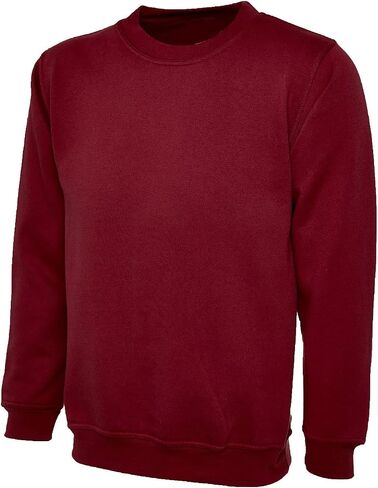 Mens Set in Classic Sweater Womens Long Sleeve Crew Neck Jumper Casual Sweatshirt in Saudi Arabia