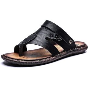 Yytcsjz Mens Slide Sandals Open Toe, Big Toe Bone Corrector Sandals, Athletic Adjustable Straps Orthotic, for Bunion Splints Toe Separator Beach Travel (Color : Black, Size : 8.5) in Saudi Arabia