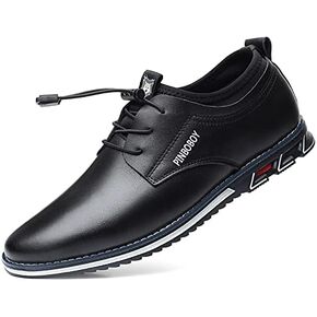 Veslesth Men Casual Luxury Sneakers Leather Loafers Comfort Walking Shoes Fashion Driving Shoes for Male Business Work Office Dress Outdoor in Kuwait