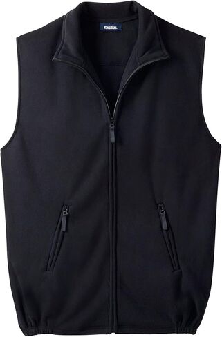 KingSize Men's Big & Tall Explorer Plush Fleece Zip Vest in Saudi Arabia