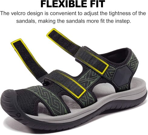 صنادل رجالي مغلقة من الأمام من CAMEL للمشي لمسافات طويلة في الهواء الطلق، أحذية رياضية للمشي للرجال في الرحلات الصيفية in Kuwait