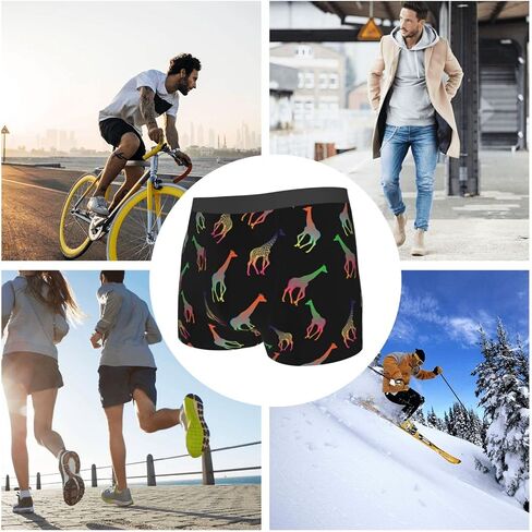 Men's Boxer Briefs Polar Bear Boxer Shorts Soft Comfortable Stretch Underwear Trunks with Bulge Pouch for Men Boys in Saudi Arabia