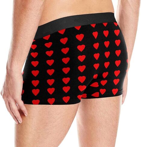 Custom Face Shorts Underpants Briefs with Photo Personalized Face Underwear This Cock Belongs to Me Red Hearts (XS-3XL) in Kuwait