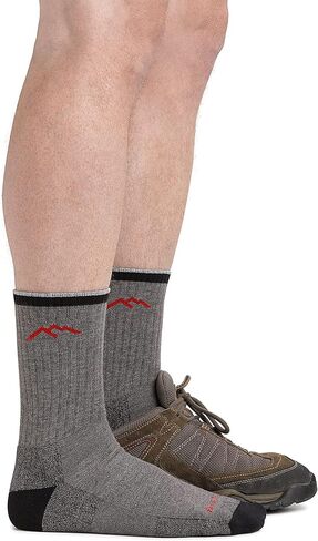 جوارب Darn Tough Coolmax Micro Crew مبطنة - للرجال (زيتوني، X-Large) - 6 قطع خاصة in Saudi Arabia