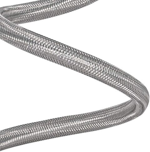 Eastman 1/2 Inch FIP x 3/8 Inch Compression Flexible Faucet Connector, Braided Stainless Steel Supply Hose Line, 48 Inch Length, 48301 in Saudi Arabia