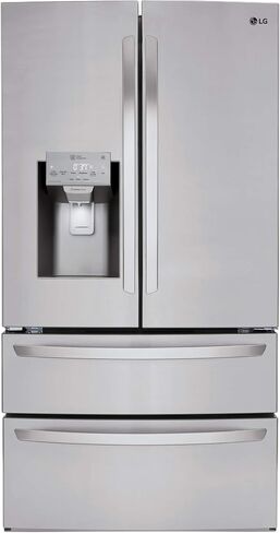 LG LMXS28626S 28 cu.ft. 4-Door French Door Refrigerator - Stainless Steel in Saudi Arabia
