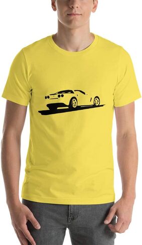 JG Infinite Chevy Corvette C6 American Sports Car Simplistic Short-Sleeve Unisex T-Shirt in Kuwait