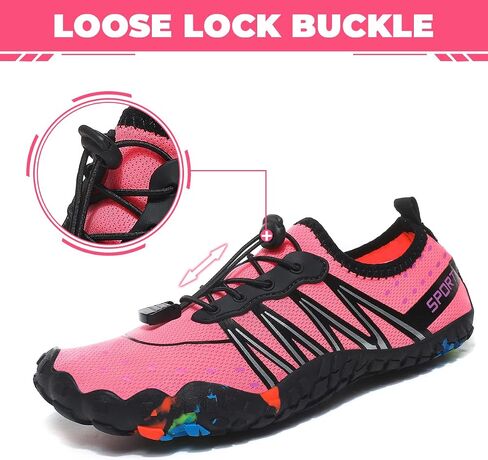 ziitop Water Shoes for Men Women Beach Barefoot Swim Rock Climbing Pool Shoes Socks, Anti-Slip Breathable Quick Dry Lightweight Slip-on, Outdoor Sport Hiking Walking Boating Fishing Diving Surfing in Kuwait