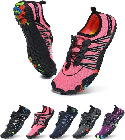 ziitop Water Shoes for Men Women Beach Barefoot Swim Rock Climbing Pool Shoes Socks, Anti-Slip Breathable Quick Dry Lightweight Slip-on, Outdoor Sport Hiking Walking Boating Fishing Diving Surfing in Kuwait