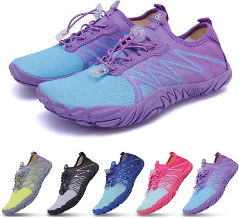 ziitop Water Shoes for Men Women Beach Barefoot Swim Rock Climbing Pool Shoes Socks, Anti-Slip Breathable Quick Dry Lightweight Slip-on, Outdoor Sport Hiking Walking Boating Fishing Diving Surfing in Kuwait