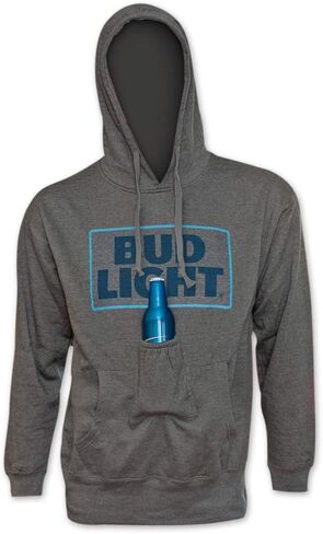 Bud Light Logo Beer Pouch Hoodie in Kuwait