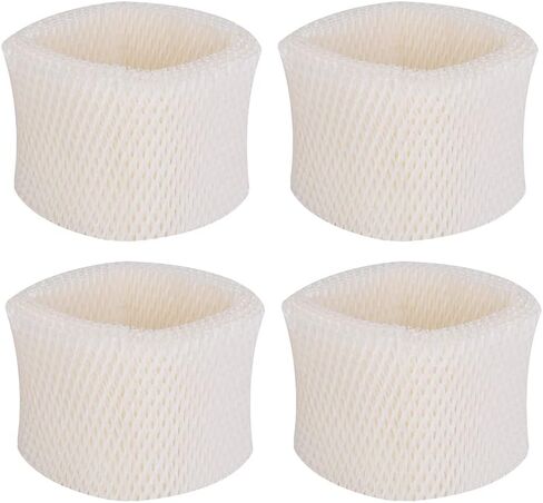 BTNTVEN 4 عبوات من مرشحات استبدال مرطب الهواء لفلتر هانيويل HAC504, HAC504AW, فلتر A - يناسب مرطب هوني ويل HCM350, HCM350W, HCM350B, HCM-710, HCM1000, HCM200 in Kuwait