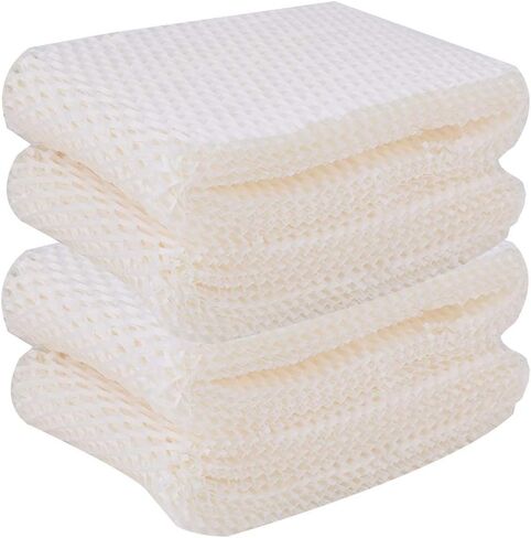 BTNTVEN 4 عبوات من مرشحات استبدال مرطب الهواء لفلتر هانيويل HAC504, HAC504AW, فلتر A - يناسب مرطب هوني ويل HCM350, HCM350W, HCM350B, HCM-710, HCM1000, HCM200 in Kuwait