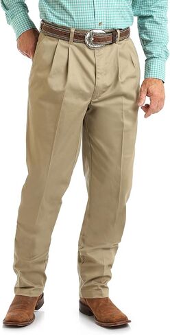Wrangler Men's Pleated Front Casual Pant in Saudi Arabia