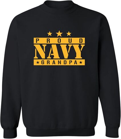 PROUD NAVY GRANDPA Crewneck Sweatshirt in Saudi Arabia