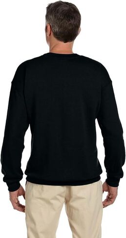 JERZEES SUPER SWEATS - Crewneck Sweatshirt. 4662M - XXX-Large - Black in Saudi Arabia