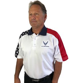 Air Force Patriotic Polo Shirt in Saudi Arabia