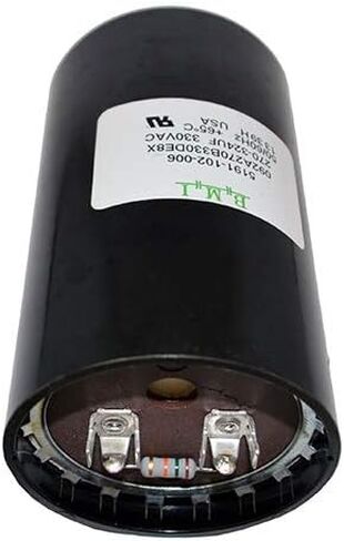 DRUM MOTOR CAPACITOR 270-324 MFD FOR ALLIANCE, HUEBSCH, CISSELL DRYER - 70211502 in Saudi Arabia