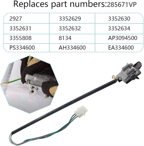 مجموعة مفاتيح غطاء MAYITOP 285671 غسالة لدوامة كينمور AP3094500 PS334600 in Kuwait