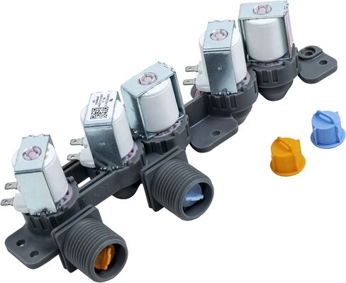 Canamax AJU73213301 صمام مدخل المياه للغسالة قطعة بديلة ممتازة متوافقة مع غسالات LG in Kuwait