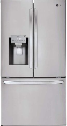 LG LFXS26973S 26 Cu. Ft. Stainless French Door Refrigerator in Saudi Arabia