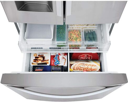 LG LFXS26973S 26 Cu. Ft. Stainless French Door Refrigerator in Saudi Arabia