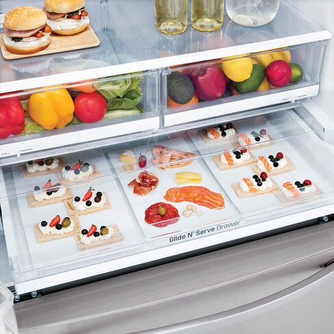 LG LFXS26973S 26 Cu. Ft. Stainless French Door Refrigerator in Saudi Arabia