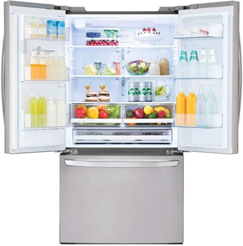 LG LFXS26973S 26 Cu. Ft. Stainless French Door Refrigerator in Saudi Arabia