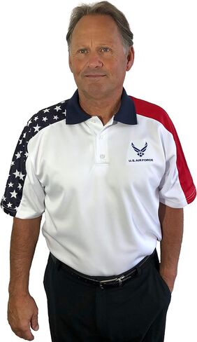 Air Force Patriotic Polo Shirt in Saudi Arabia