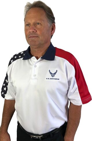 Air Force Patriotic Polo Shirt in Saudi Arabia